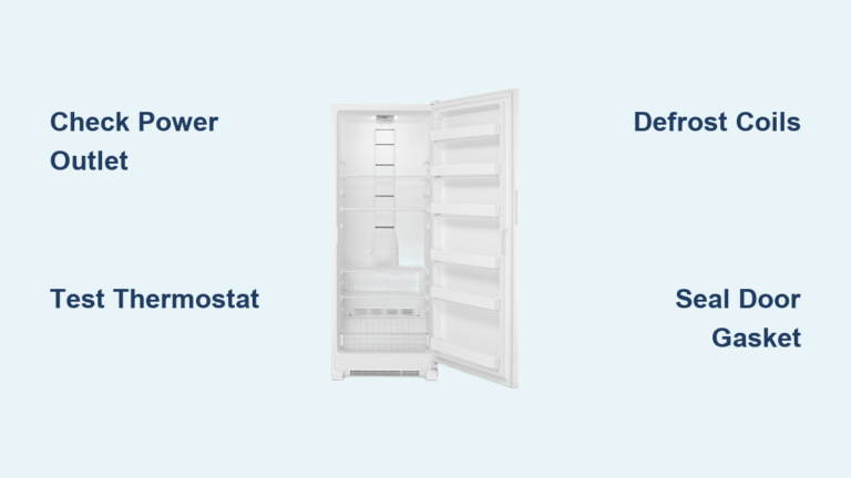 Maytag Freezer Not Freezing? Fix It Fast