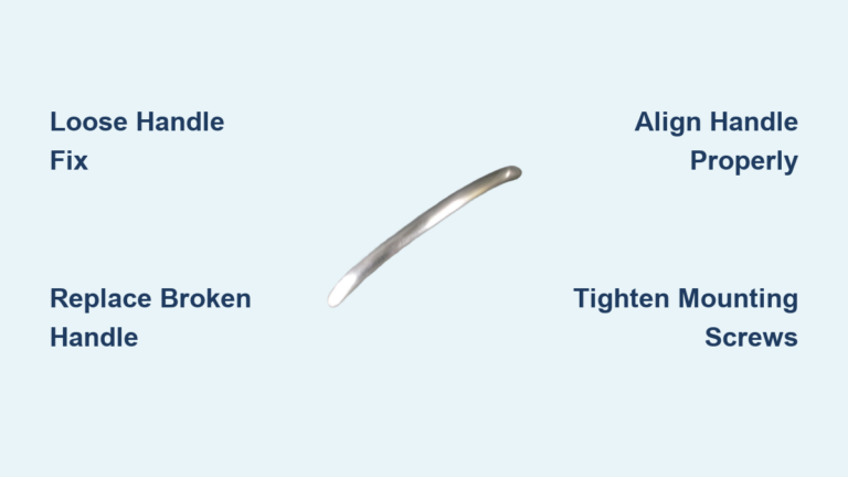 How to Fix Maytag Freezer Door Handle