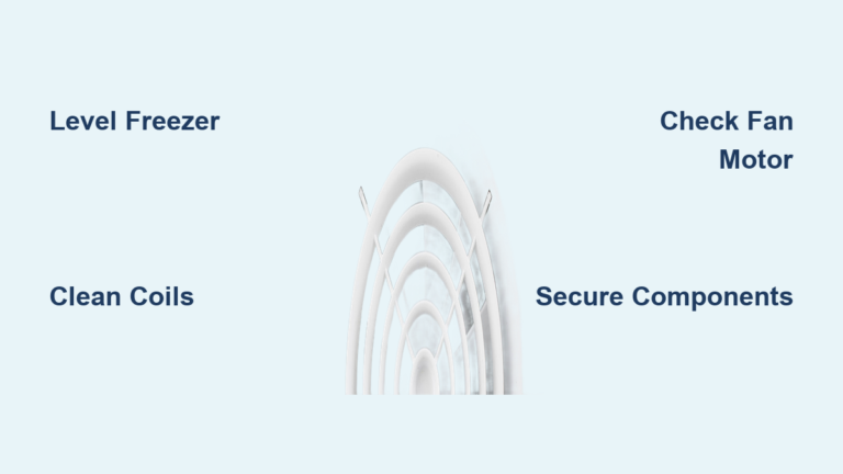 How to Fix a Noisy Freezer: Quick Steps