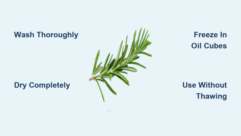 How to Freeze Rosemary for Long-Lasting Freshness
