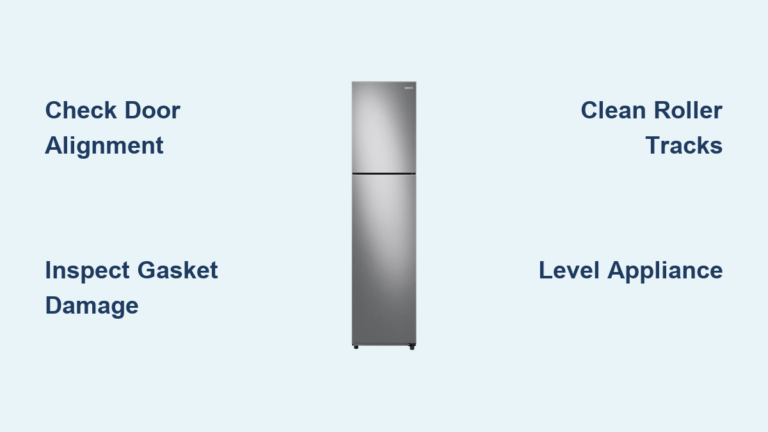 Samsung Fridge Freezer Door Not Closing? Fix It Fast