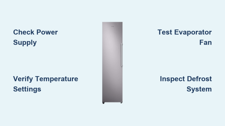 Samsung Freezer Not Cooling? Fix It Fast