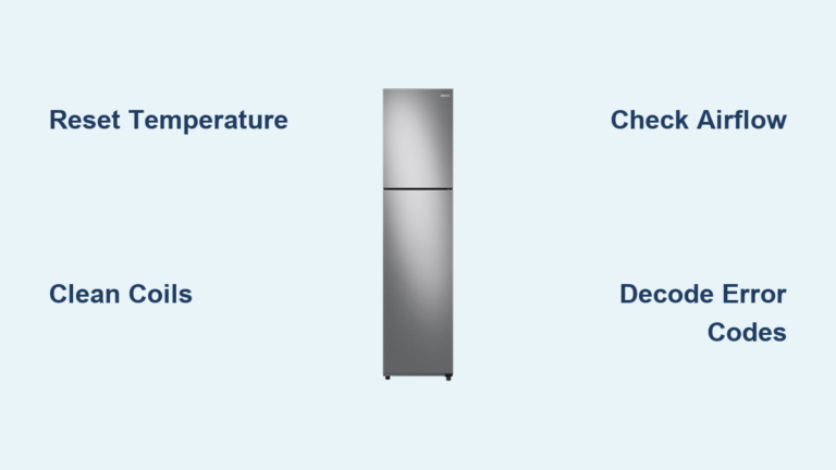 How to Fix Samsung Fridge Freezer Temperature Issues