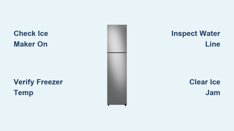 Fix Samsung Fridge Ice Dispenser Not Working