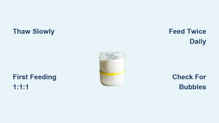 How to Revive Sourdough Starter from Freezer