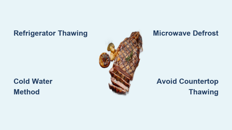 How to Thaw Steak from Freezer Safely