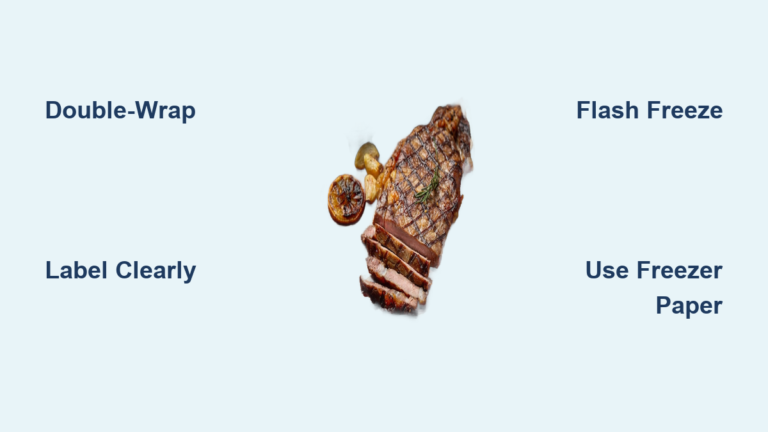 How to Wrap Steak for Freezing