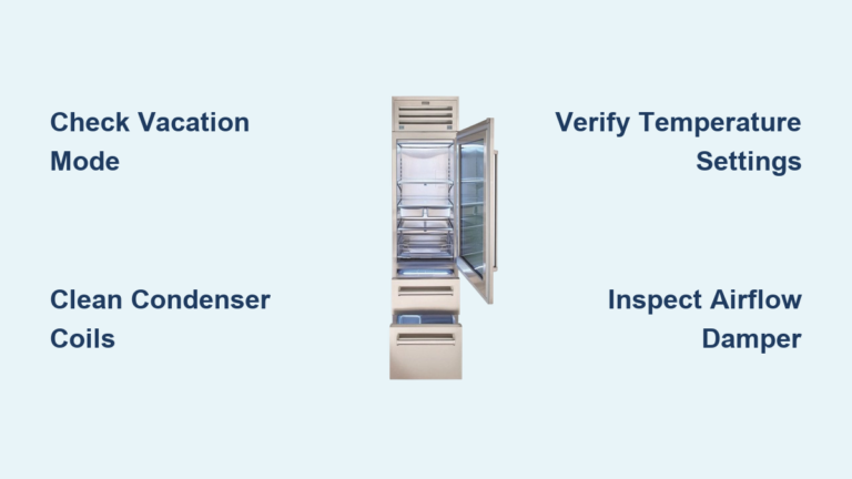 Sub Zero Freezer Not Freezing? Fix It Fast