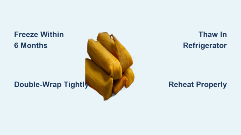 How Long Can Tamales Last in the Freezer