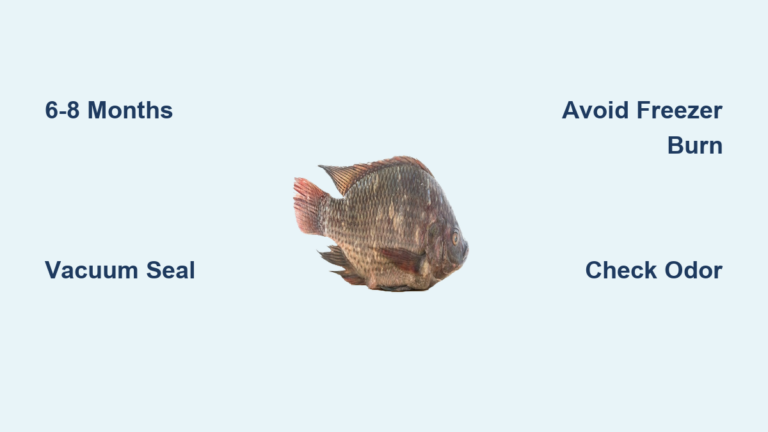 How Long Does Tilapia Last in the Freezer: Storage Guide