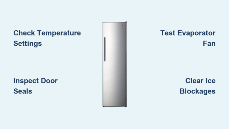 Vissani Freezer Not Freezing? Fix It Fast