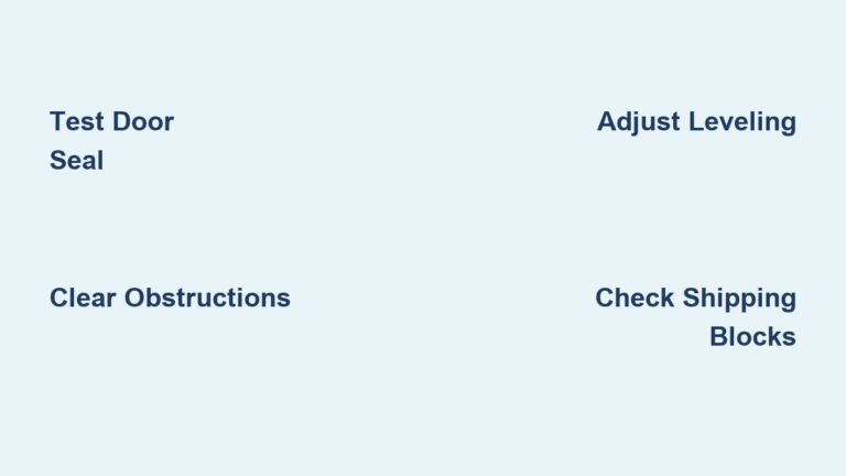 Whirlpool Freezer Door Not Closing? Fix It Fast