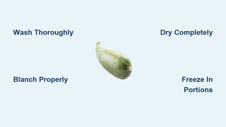 How to Freeze Zucchini for Long-Term Storage