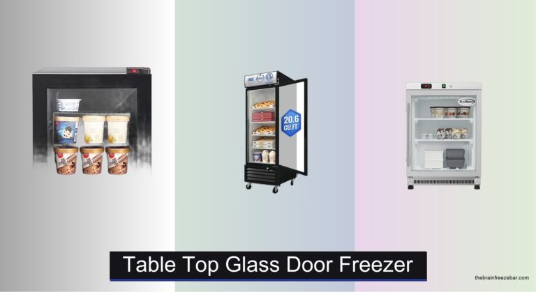 7 Best Table Top Glass Door Freezers of 2026